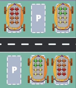 小恶魔挪车
